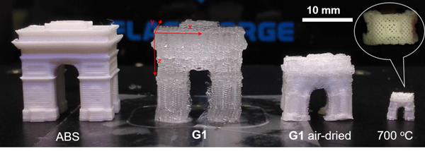 3D打印智能墨水，可創(chuàng)造出形狀和變色的物體